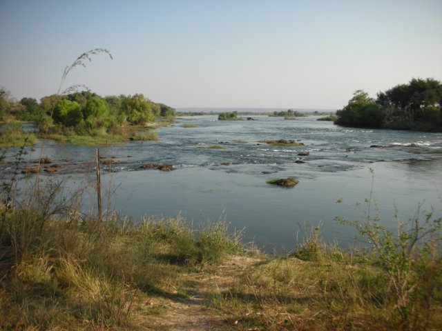 thezambeziafewkmbeforevictoriafallsiswideandshallowandhometotheusualwildlifesuchascrocshippos.jpg