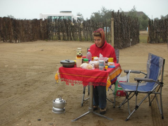 breakfastatthecampinginswakopmundwehadusedtheheaterduringthenightduetotheunpleasanthumidcold.jpg